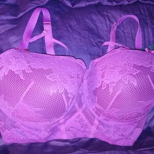Cacique Lace Bralette in Pink